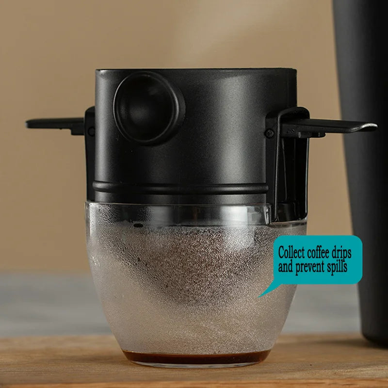 Portable Stainless Steel Reusable Coffee Drip Filter