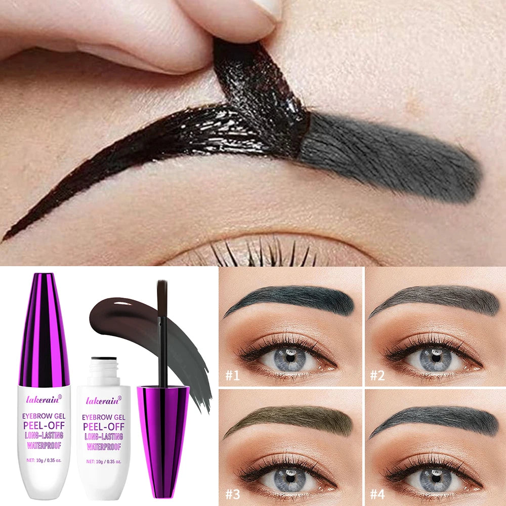 Long-Lasting Waterproof Peel-Off Eyebrow Tint Gel - 1