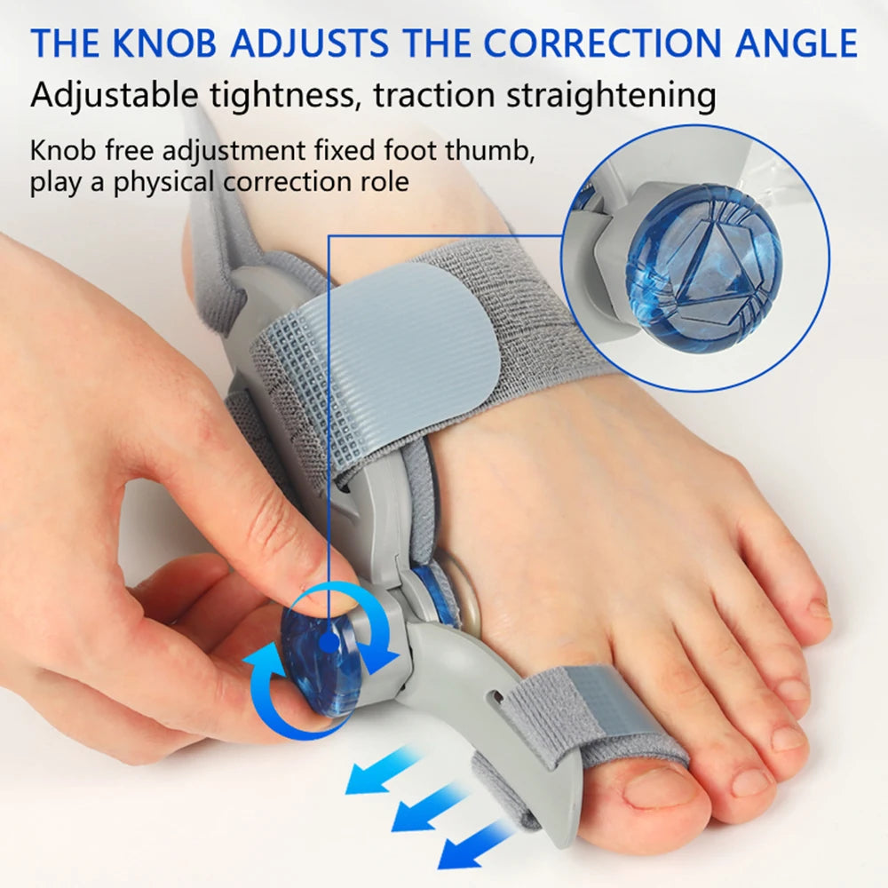 Adjustable Bunion Corrector and Toe Straightener