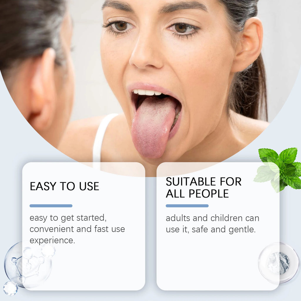Tongue Cleaning Gel and Scraper Brush Kit