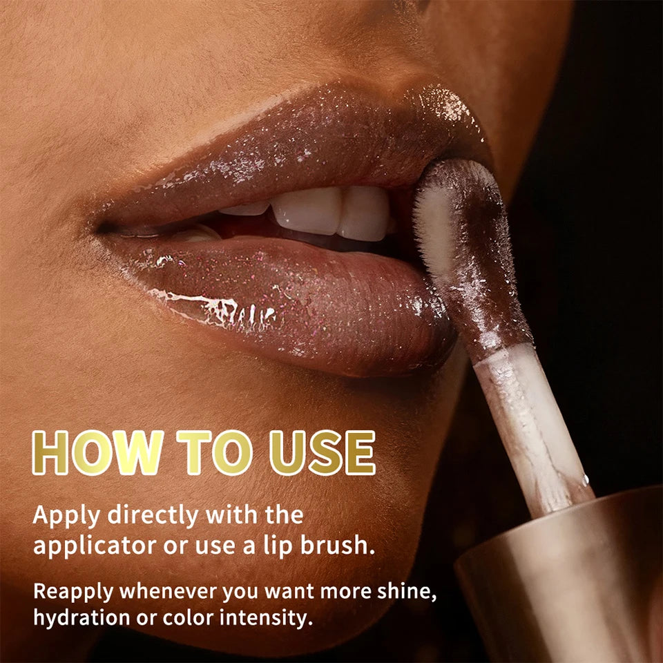 Honey and Chocolate Moisturizing Lip Gloss Duo Set - 29