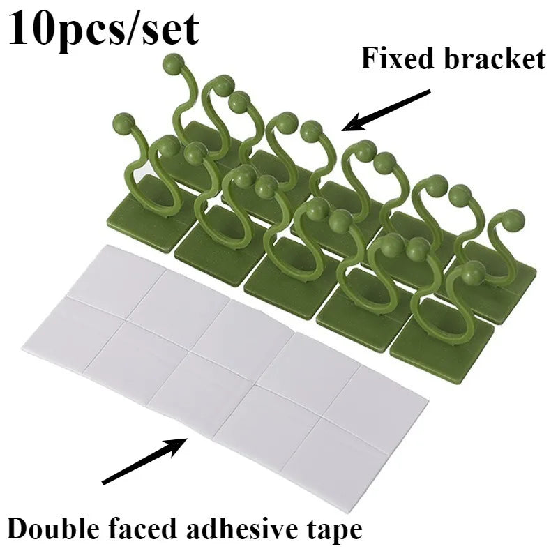 Self-Adhesive Wall Clips for Climbing Plants and Vines - 13