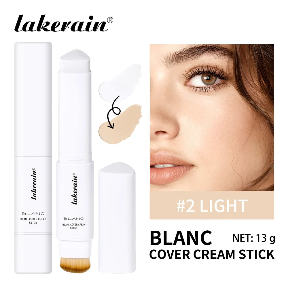 Color-Changing Foundation Stick with Built-in Brush