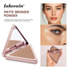 Matte Bronzer Powder for Face Contouring