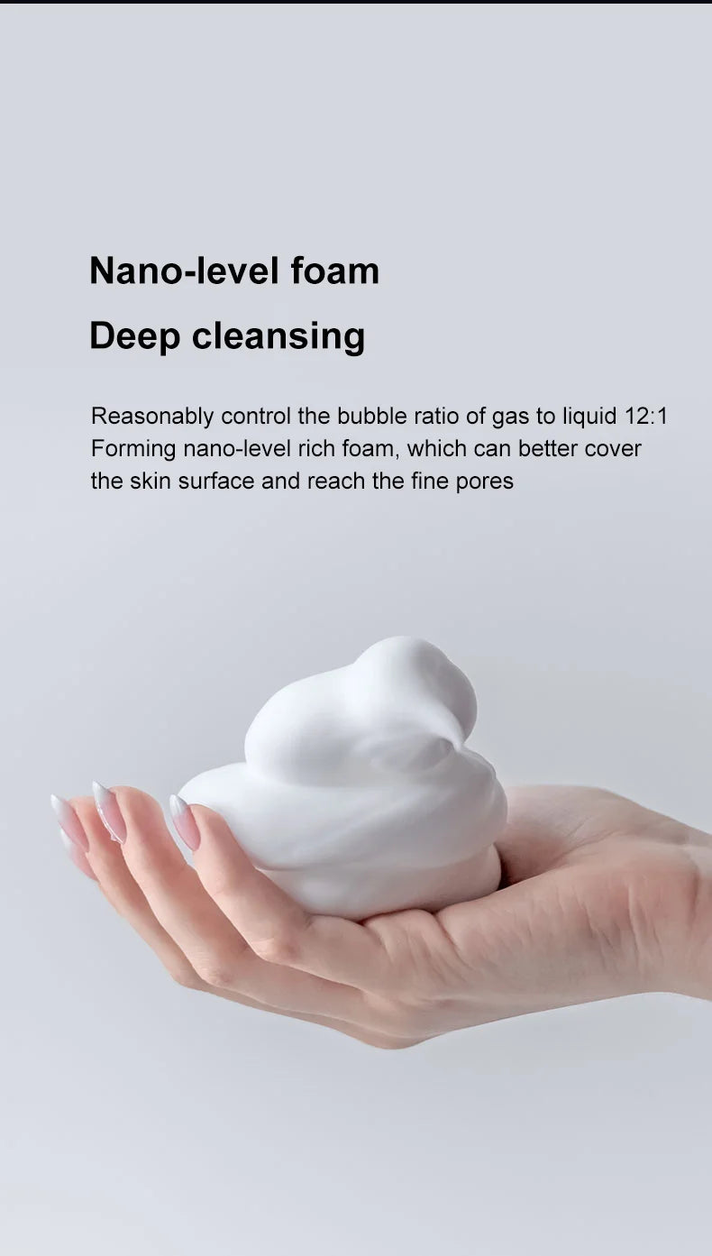 Automatic Touchless Foam Soap Dispenser with Temperature Display