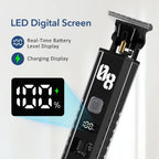 Professional Cordless Electric Hair Trimmer and Grooming Clipper