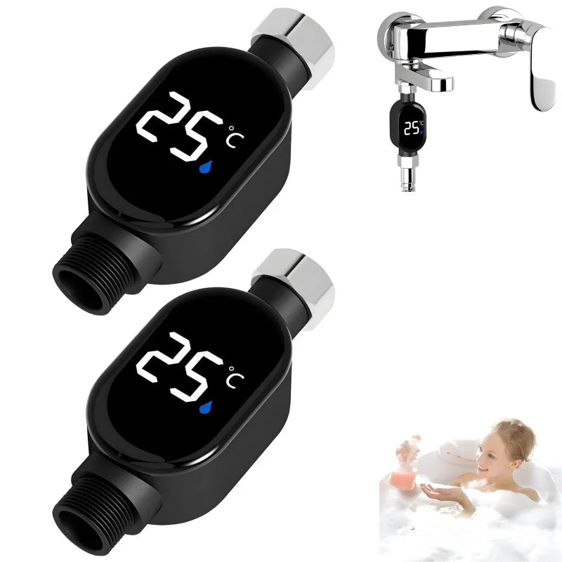 Digital LED Shower Water Temperature Thermometer
