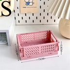 Foldable Desktop Storage Organizer for Home and Office