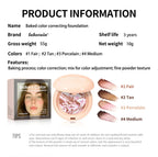 Baked Color Correcting Pressed Powder Foundation