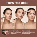 Cream Mousse Contour Bronzer for Seamless Sculpting