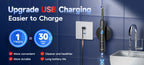 Electric Water Flosser and Rechargeable Toothbrush Set