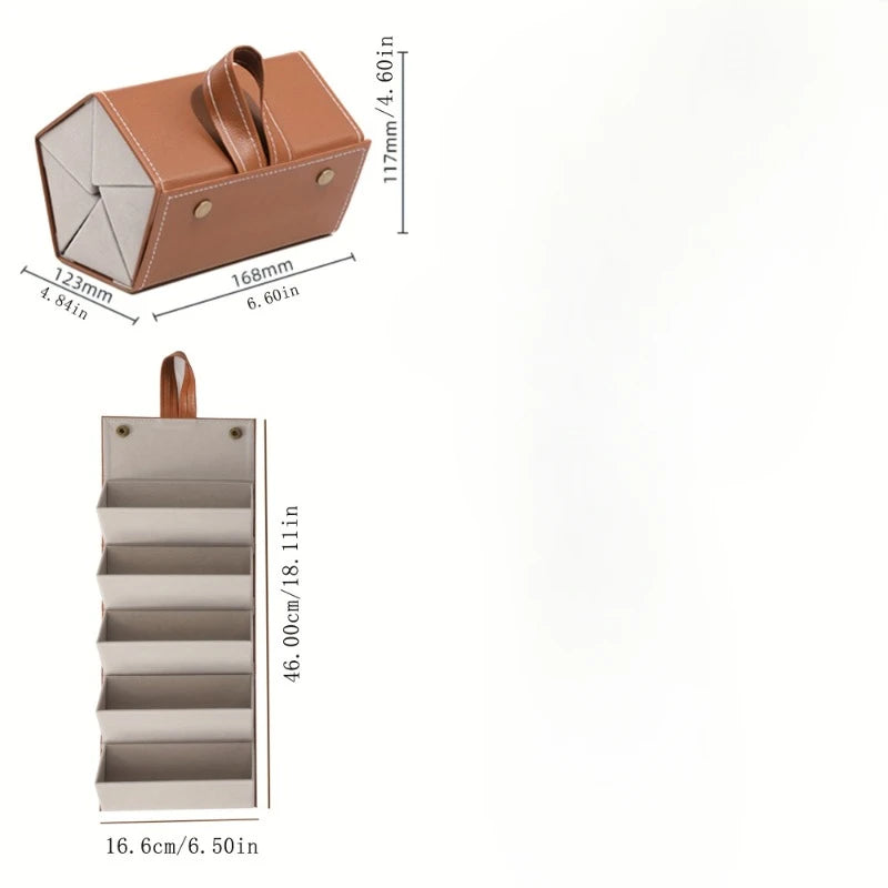 Foldable Travel Sunglasses Organizer for Multiple Pairs