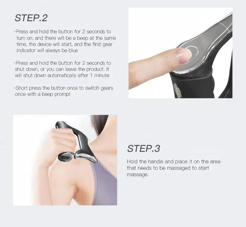 Electric Fascia Knife for Deep Tissue Muscle Relaxation - 22