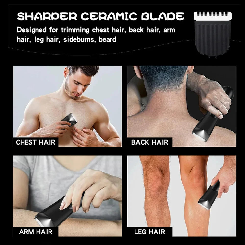 Electric Groin and Body Hair Trimmer