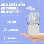 3-in-1 Portable Foldable Handheld and Neck Fan