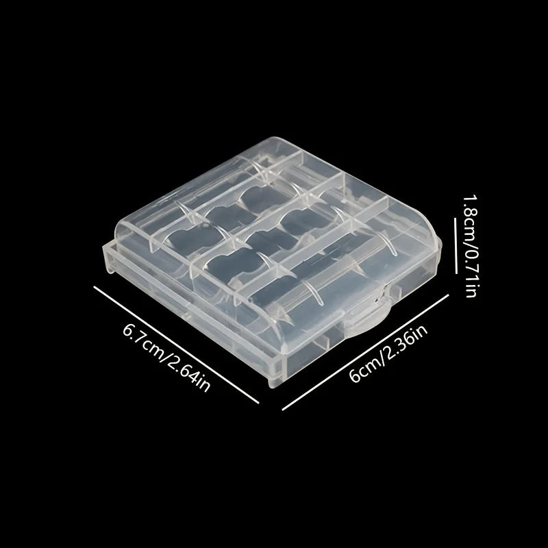 Universal AA and AAA Battery Storage Organizer Case - 2 Pack - 4