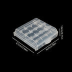 Universal AA and AAA Battery Storage Organizer Case - 2 Pack