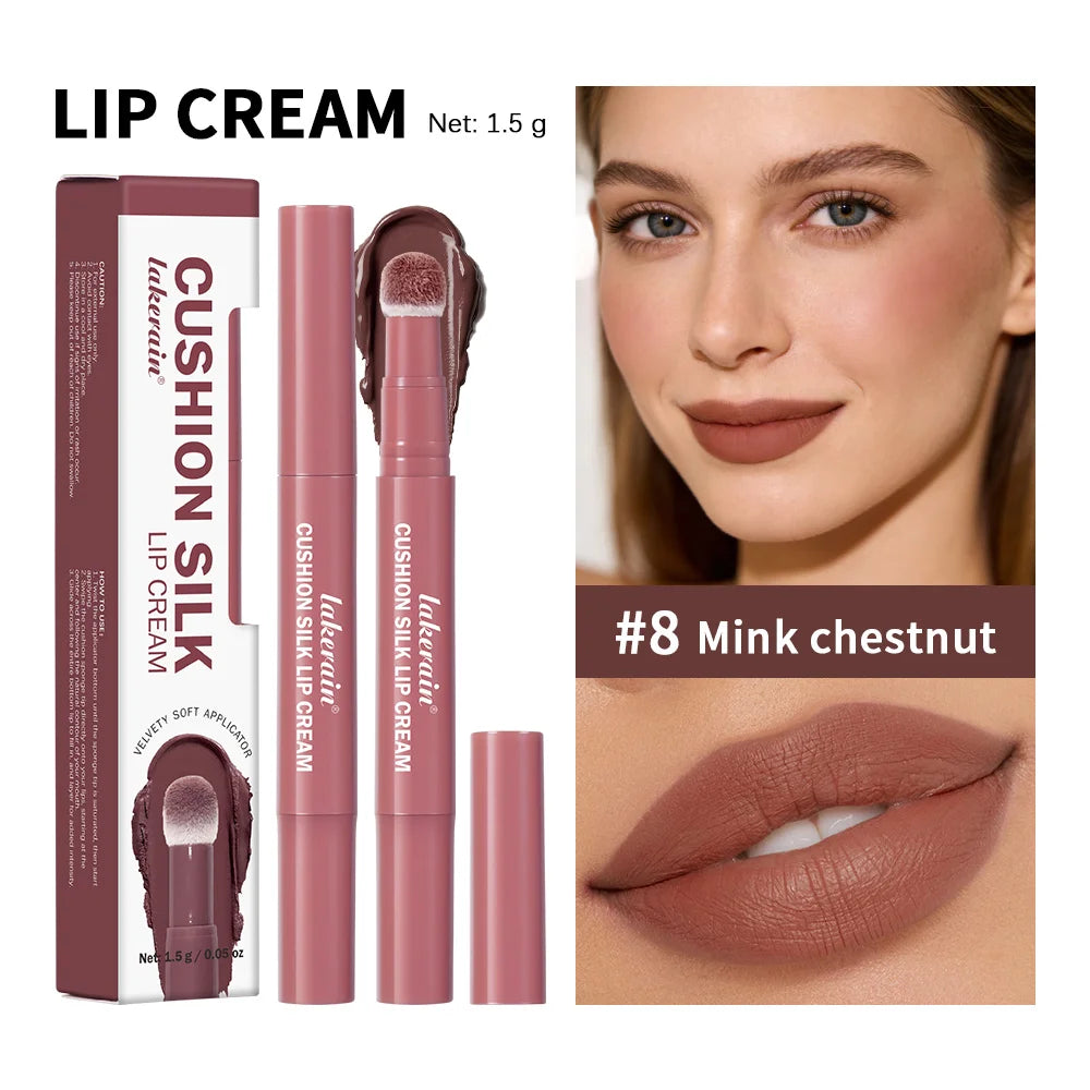 2-in-1 Waterproof Air Cushion Lip Cream and Blush - 28