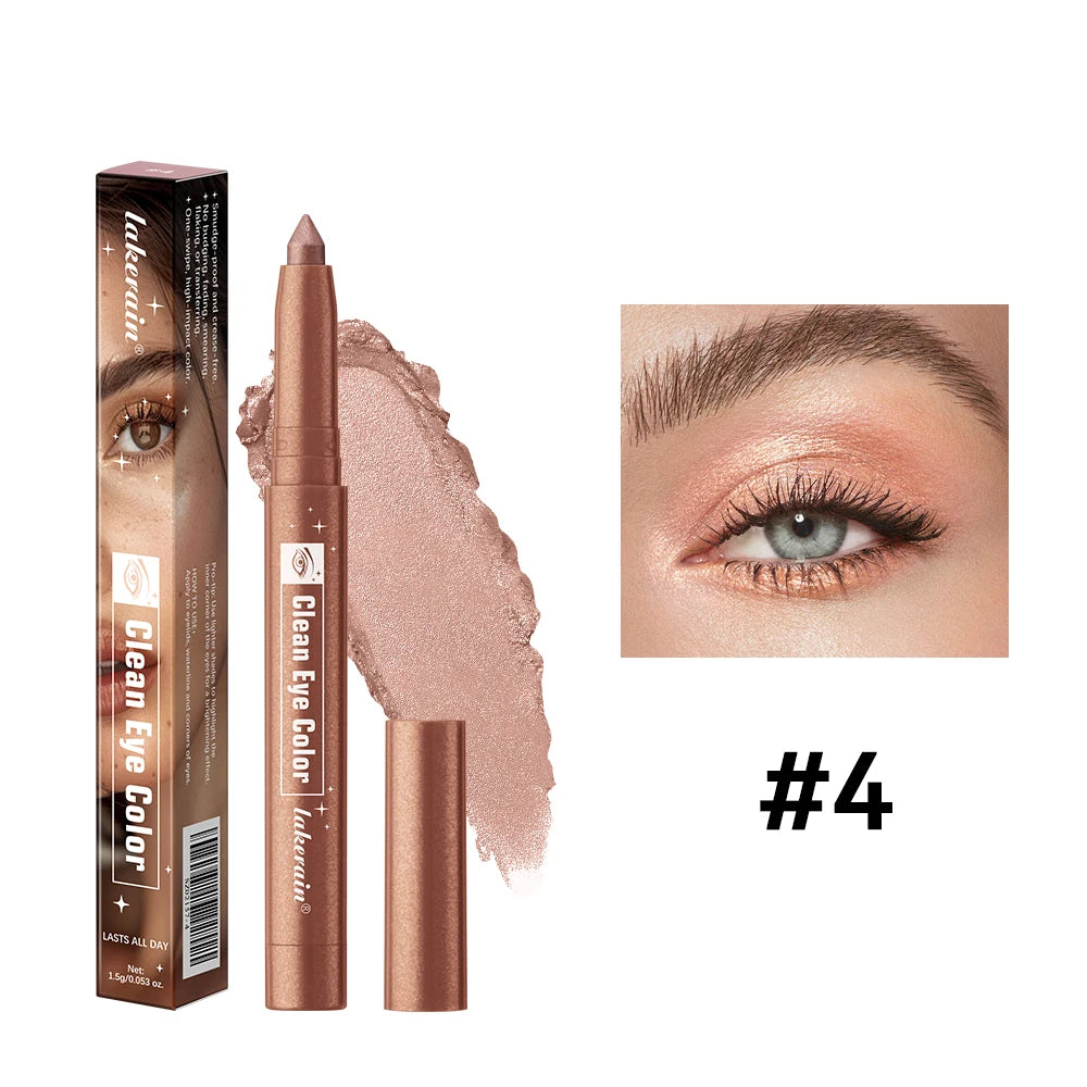 Creamy Eyeshadow Stick for Long-Lasting Shimmer Eye Makeup - 17
