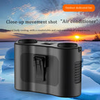 Portable Hands-Free Waist Clip Fan for Outdoor Cooling