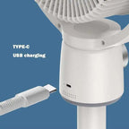 Rechargeable Portable Air Circulation Floor Fan
