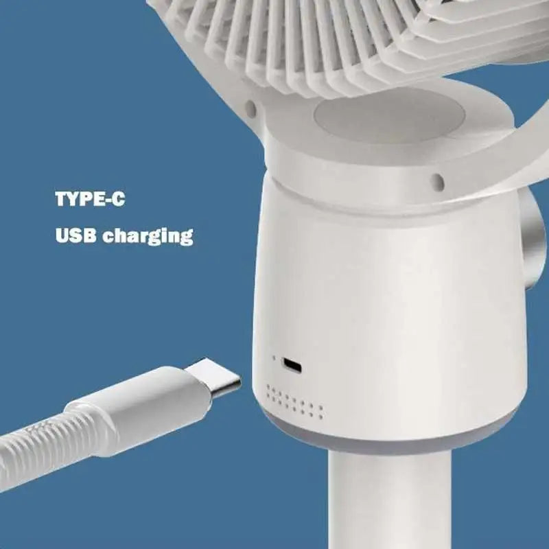 Rechargeable Portable Air Circulation Floor Fan