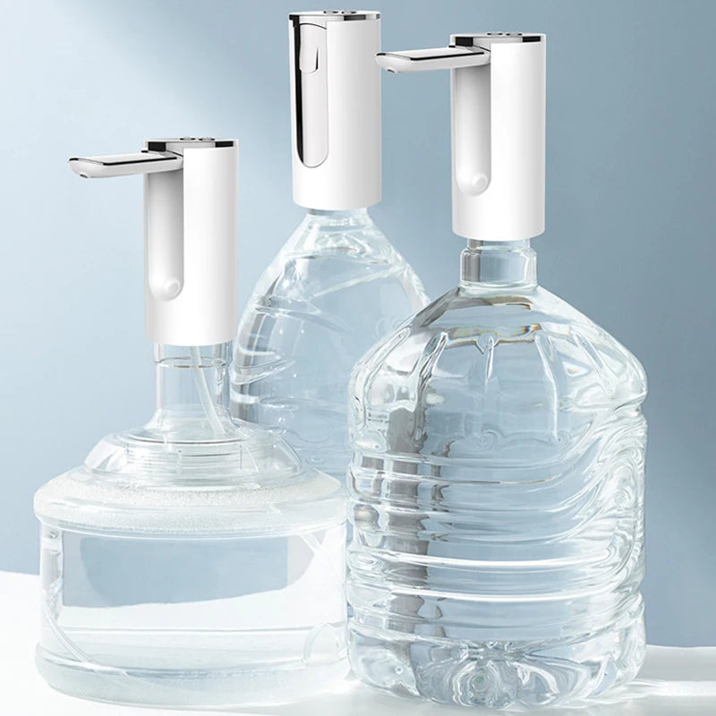 Automatic Folding USB Rechargeable Water Bottle Dispenser Pump - 3