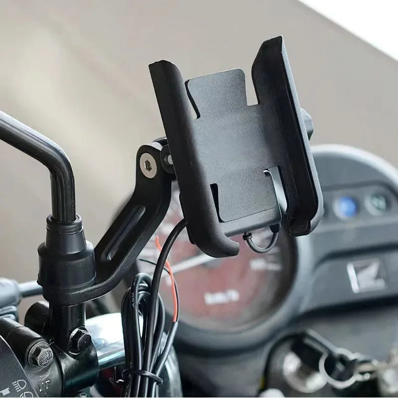 Adjustable Aluminum Motorcycle and Bike Phone Holder