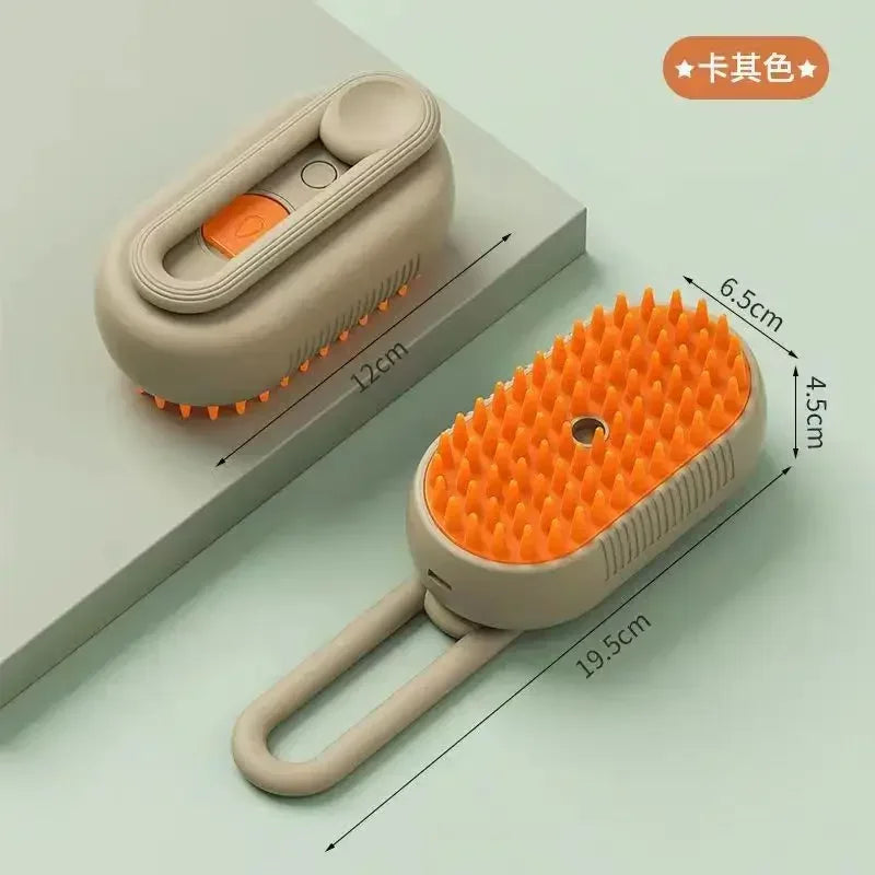 Steam Pet Grooming Brush for Cats and Dogs