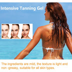 Intensive Tanning Gel for Darker Skin and Long-Lasting Glow