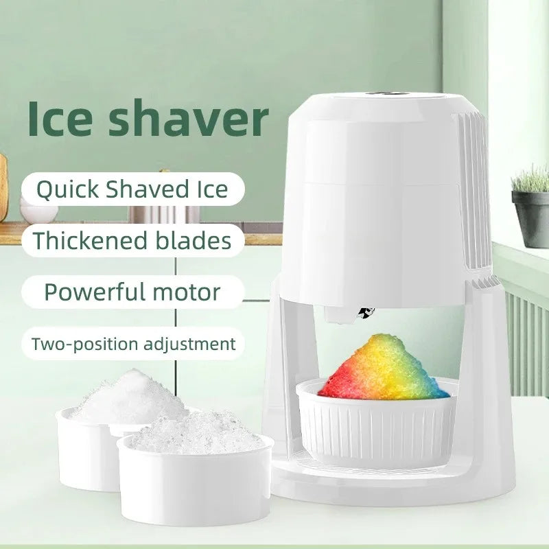Automatic Electric Ice Shaver for Home Smoothies - 17
