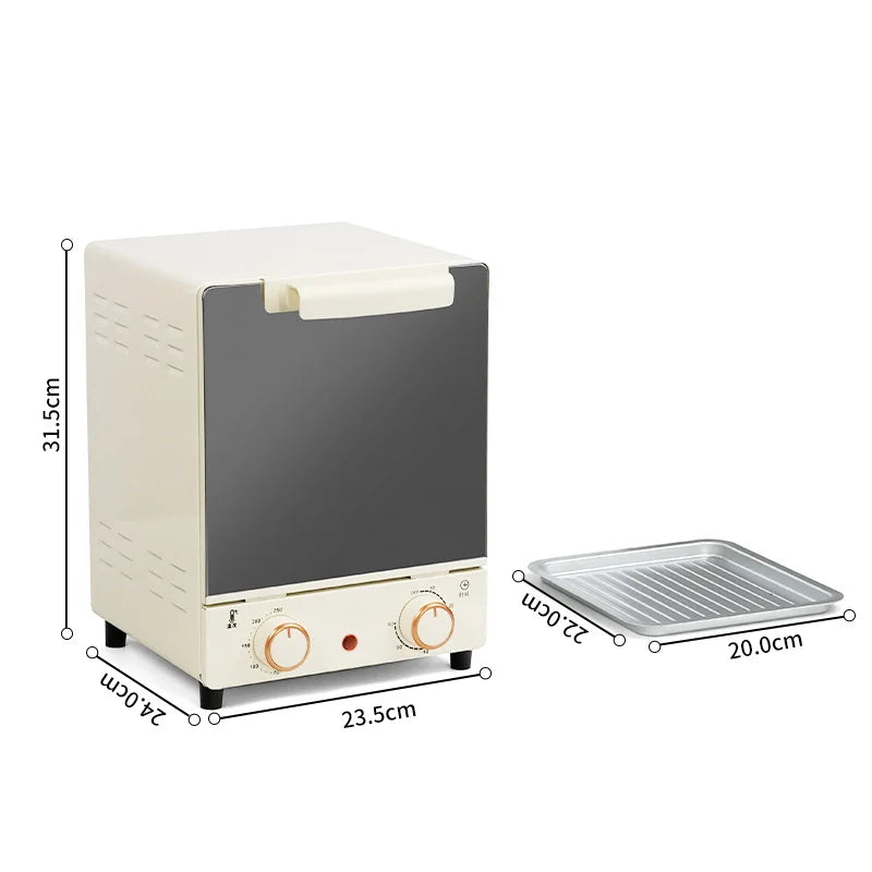 12L Mechanical Air Fryer Toaster Oven for Kitchen