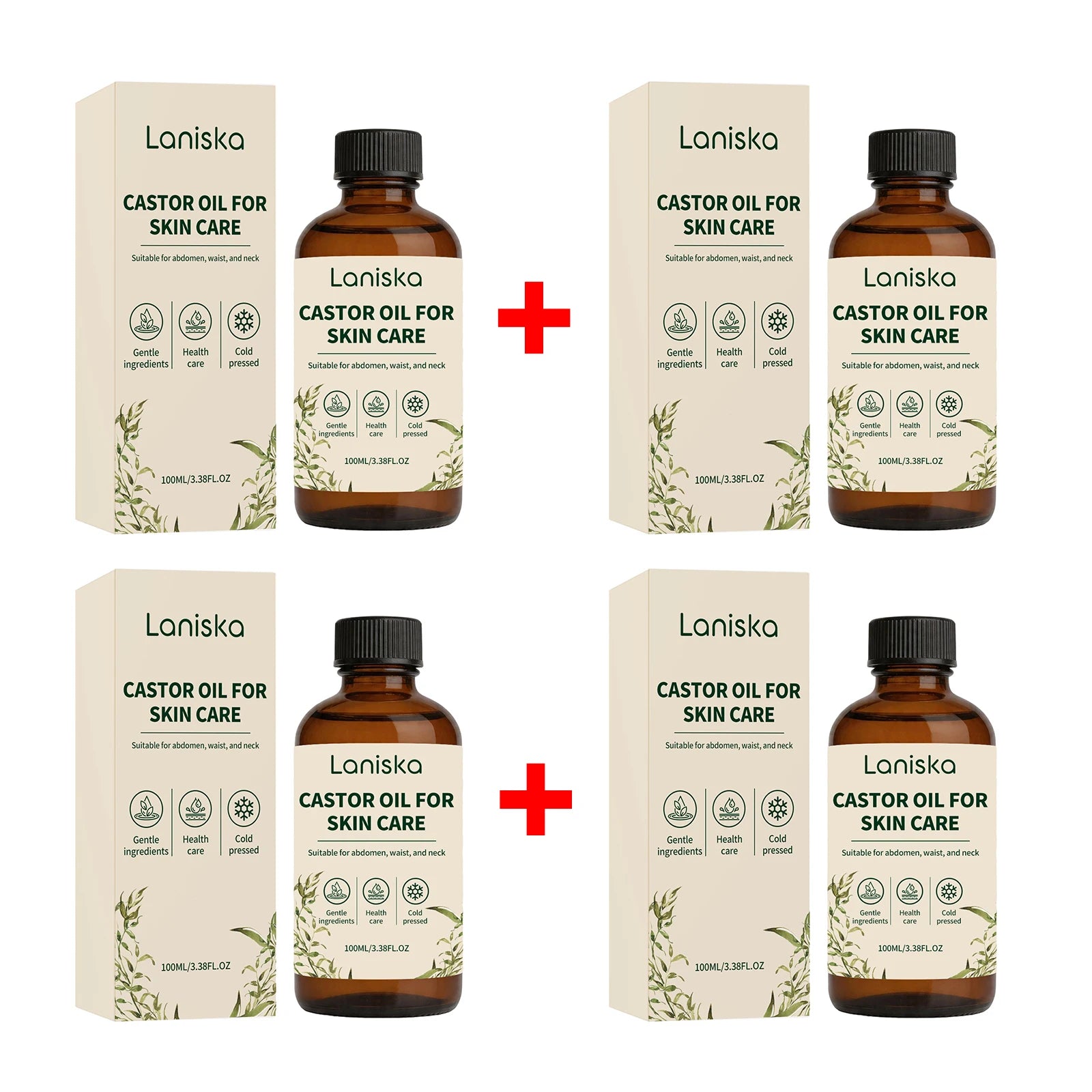 Cold Pressed Castor Oil for Skin Hydration and Body Massage - 15