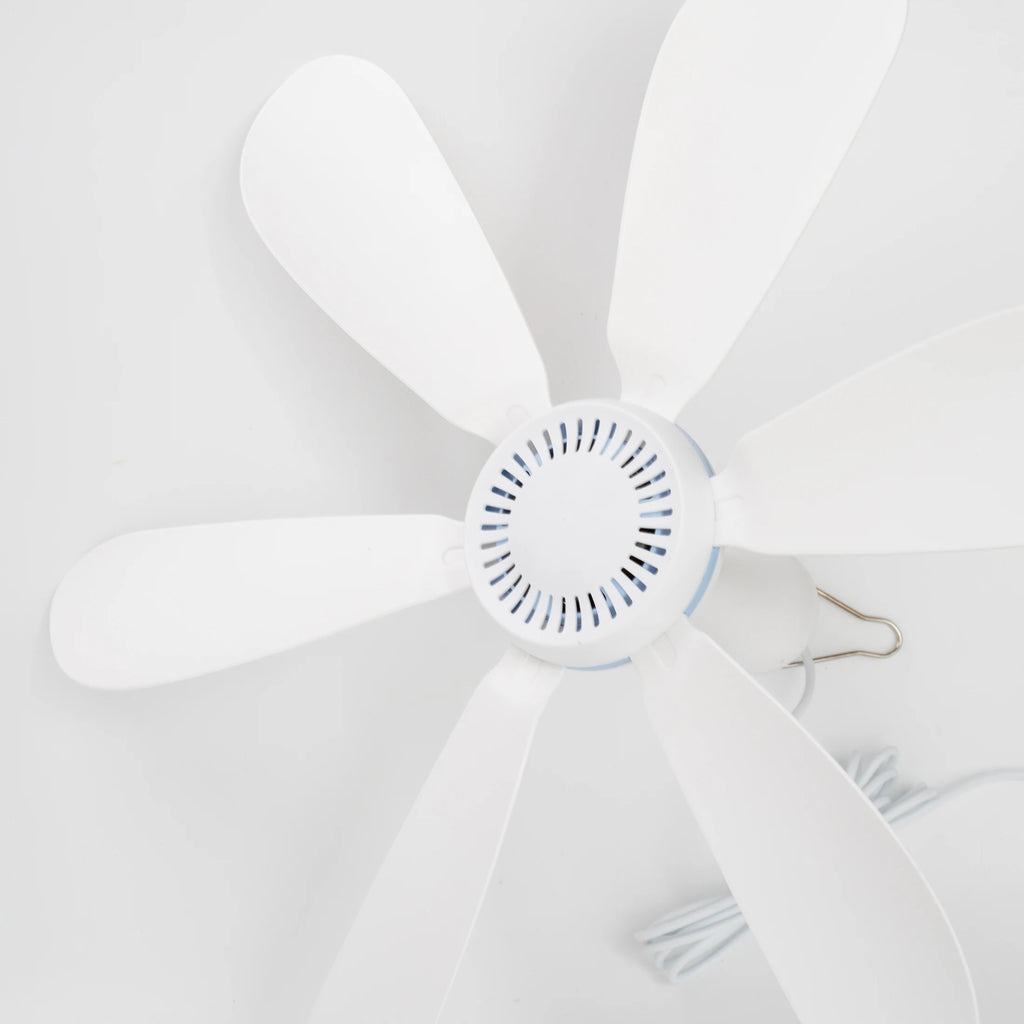 Portable USB Hanging Ceiling Fan for Camping and Dorms