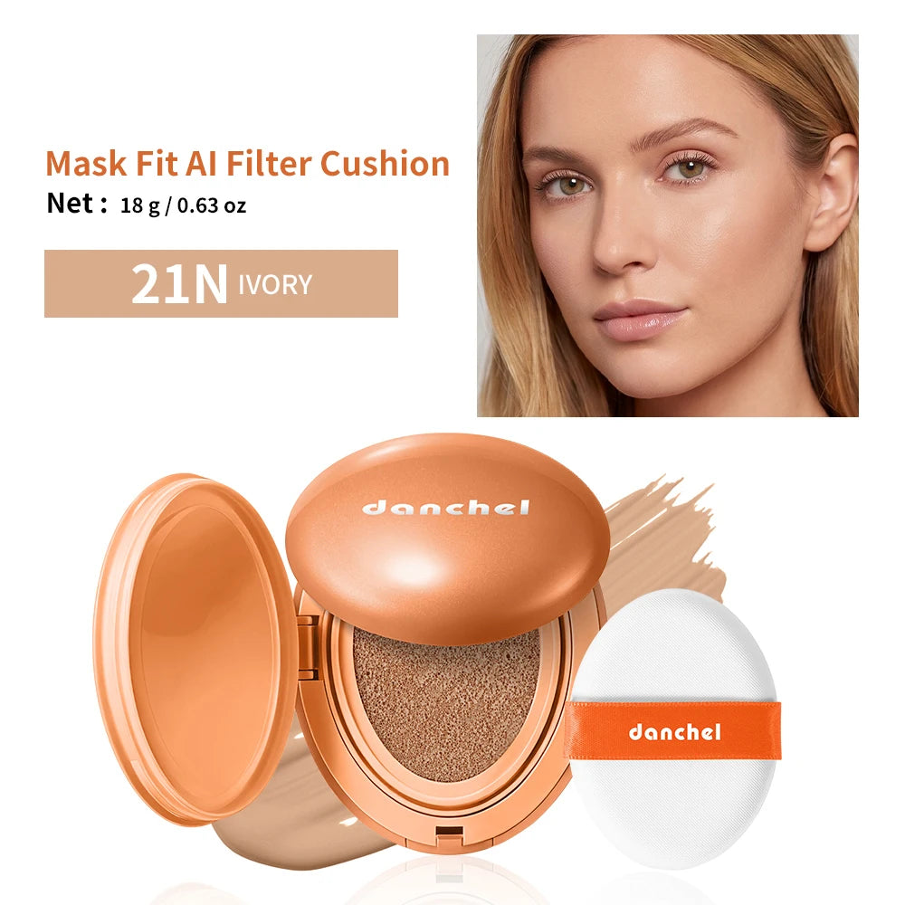 Waterproof Sunscreen Cushion Foundation with Long-Lasting Coverage
