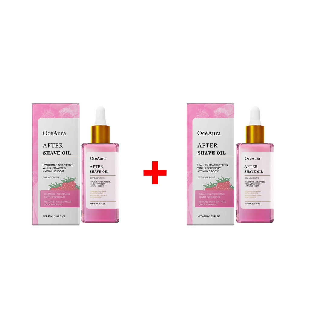 Strawberry Scented Soothing After Shave Oil for Hair Removal