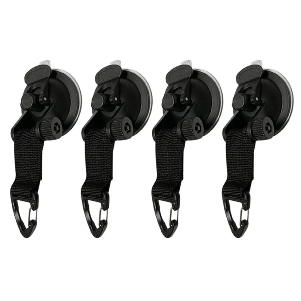 Heavy-Duty Car Suction Cup Anchors for Camping and Tents