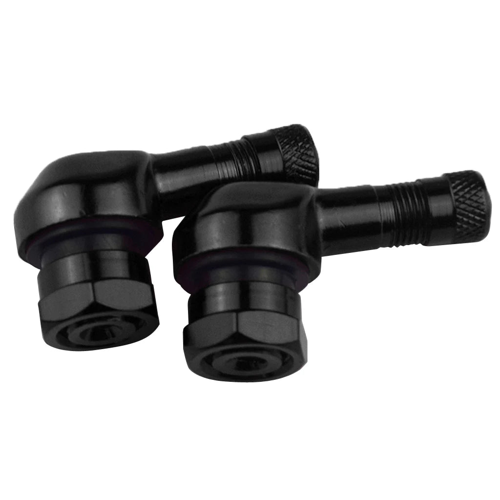 90 Degree Motorcycle Tire Valve Stems for Easy Pressure Checks - 14