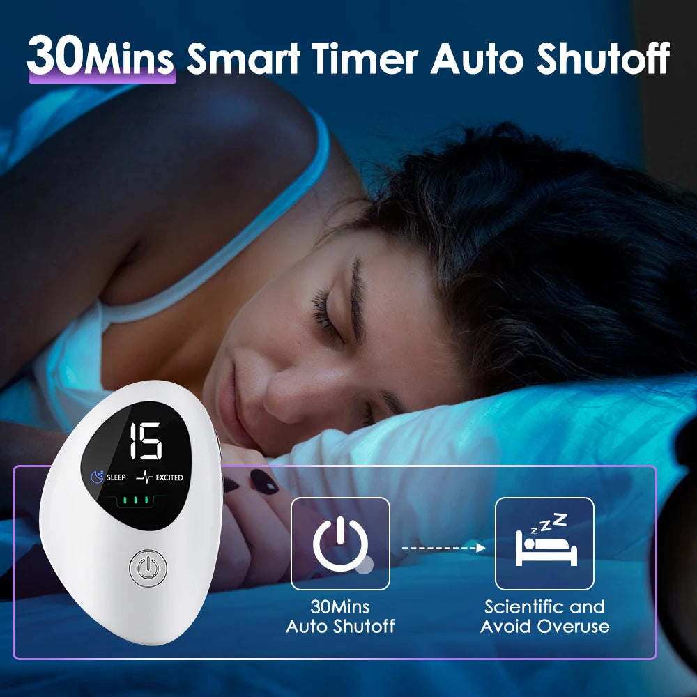 Microcurrent Handheld Sleep Aid Device for Stress and Anxiety Relief - 11