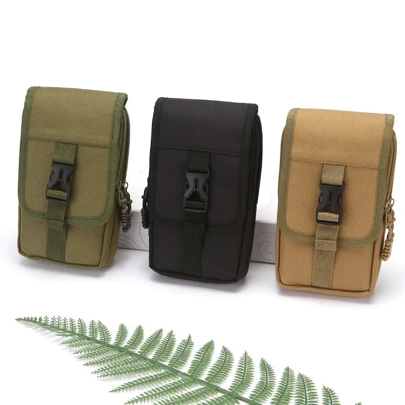 Waterproof Tactical Phone Waist Pouch for Outdoor Travel