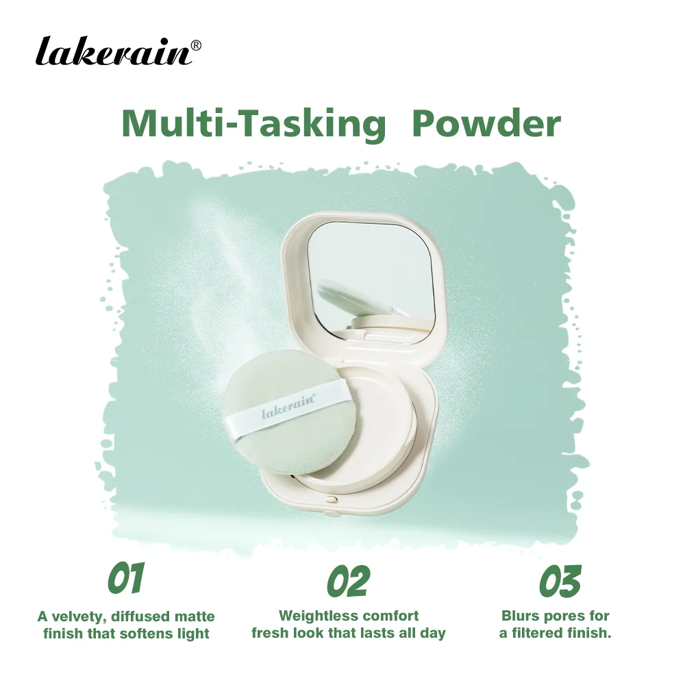 Instant Matte Loose Setting Powder for Shine-Free Makeup