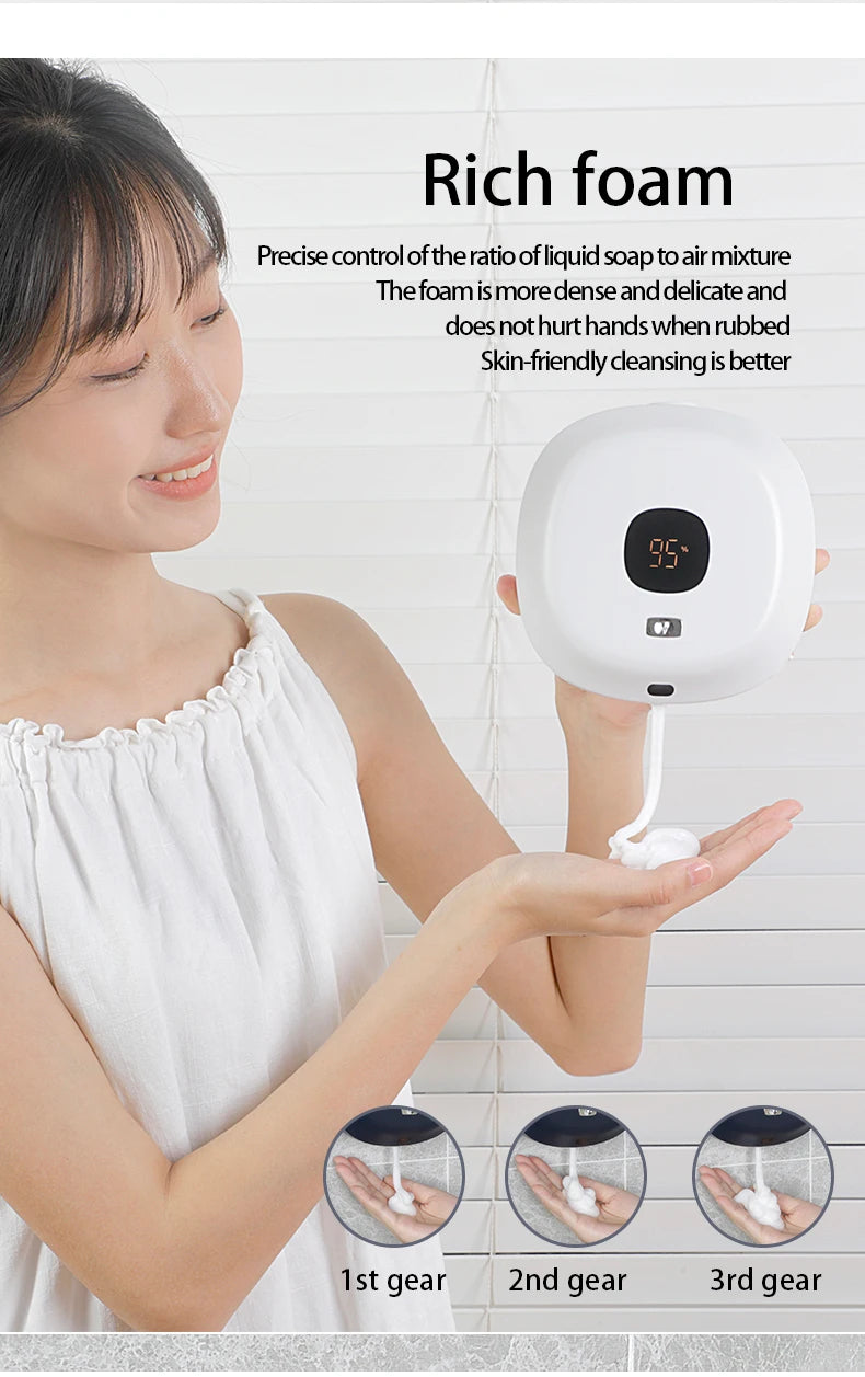 Automatic Wall-Mounted Foam Soap Dispenser