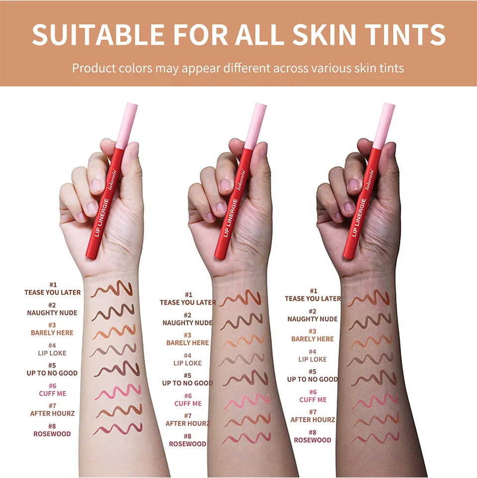 Waterproof Ballpoint Felt Tip Lip Liner Stain