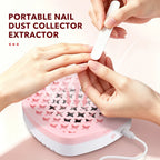 USB Portable Nail Dust Collector for Home Manicures