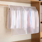Transparent Hanging Garment Dust Cover for Wardrobe Storage