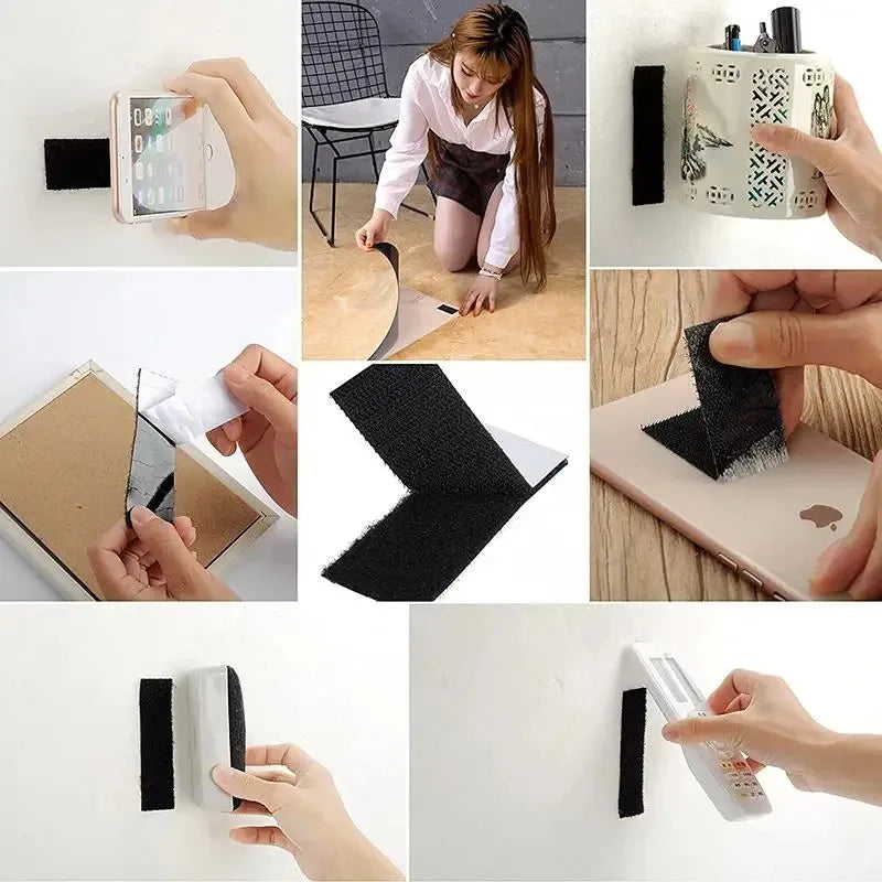 Heavy Duty Self-Adhesive Hook and Loop Fastener Tape