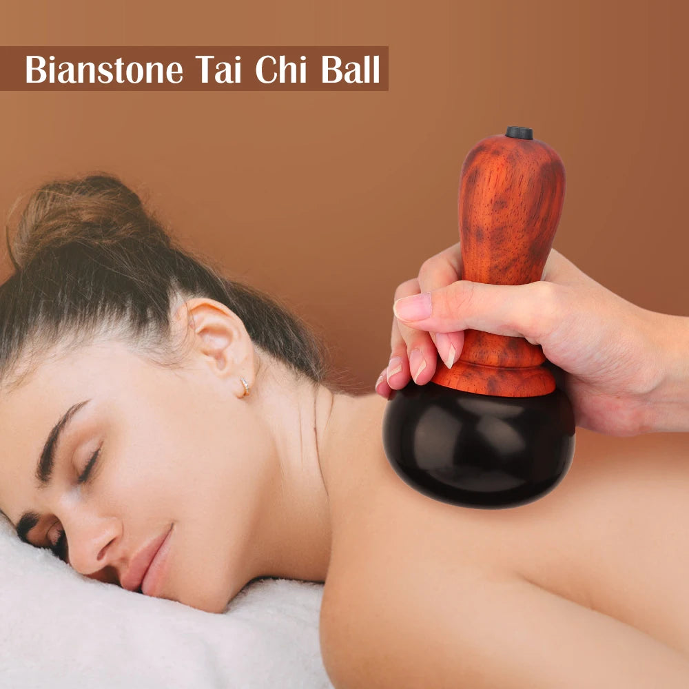 Electric Heated Bianstone Gua Sha Massage Tool - 2