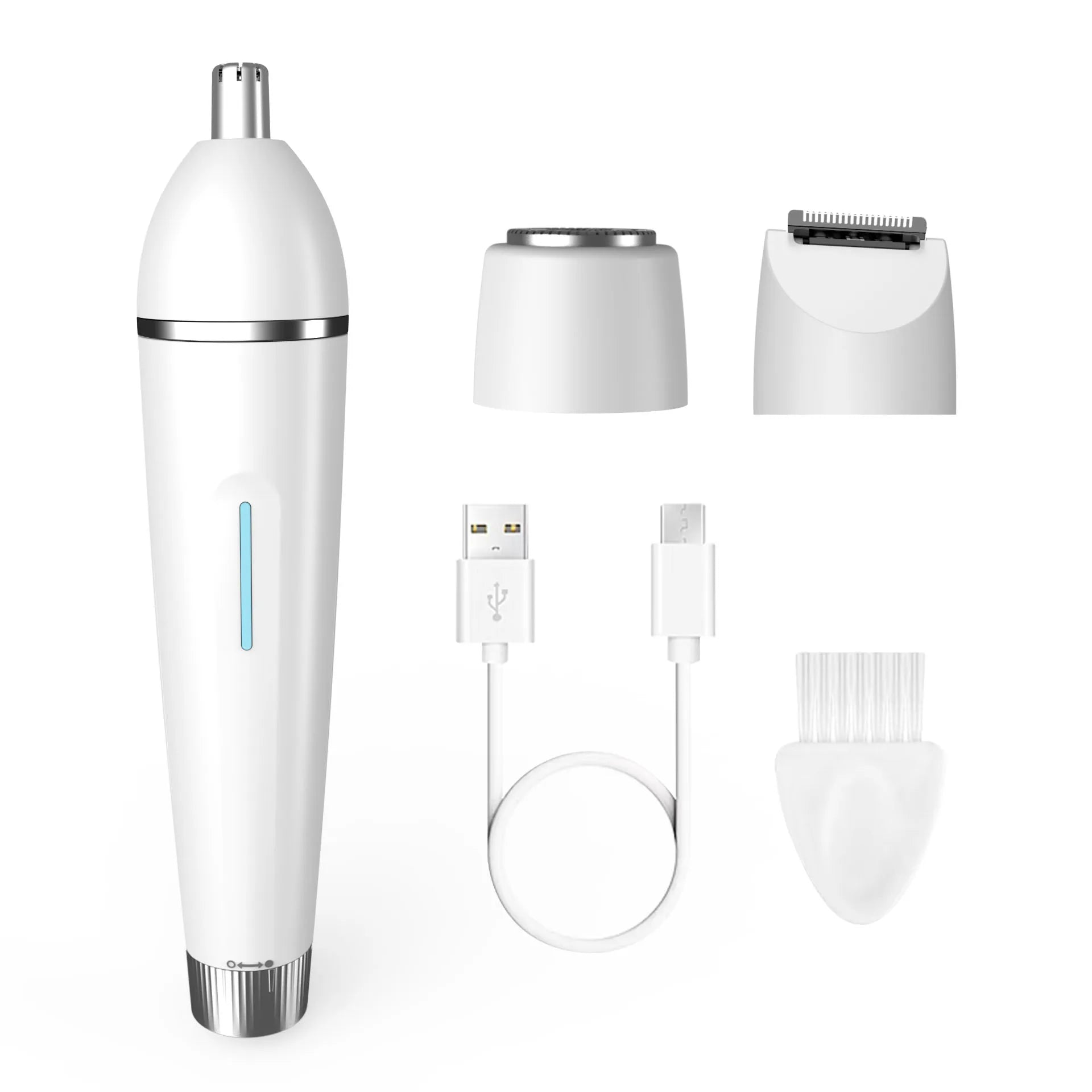 3-in-1 Waterproof Electric Shaver and Bikini Trimmer for Women - 19