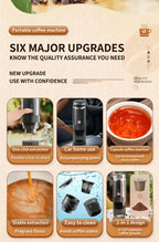 Portable Wireless Espresso Coffee Maker for Travel and Camping