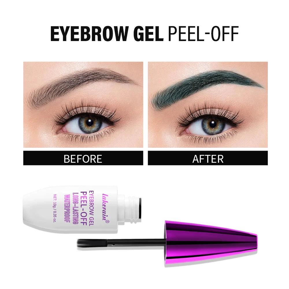 Long-Lasting Waterproof Peel-Off Eyebrow Tint Gel - 4